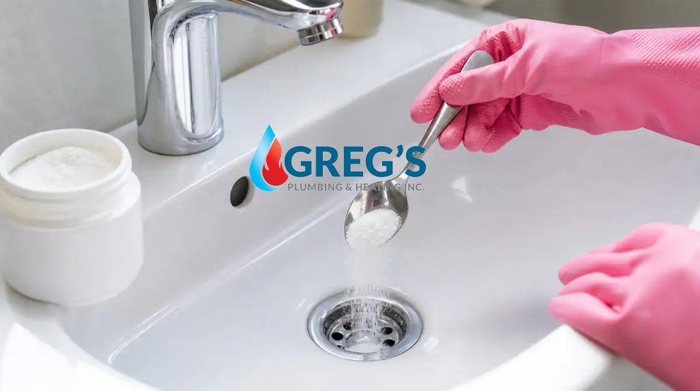 there's a musty smell under your sink