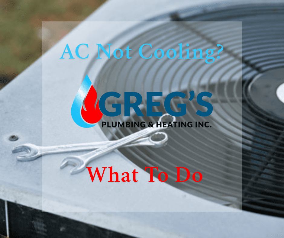 Corroded lead pipe Air conditioner not cooling, outdoor AC unit image from Greg's Plumbing & Heating HVAC repair in Hamilton