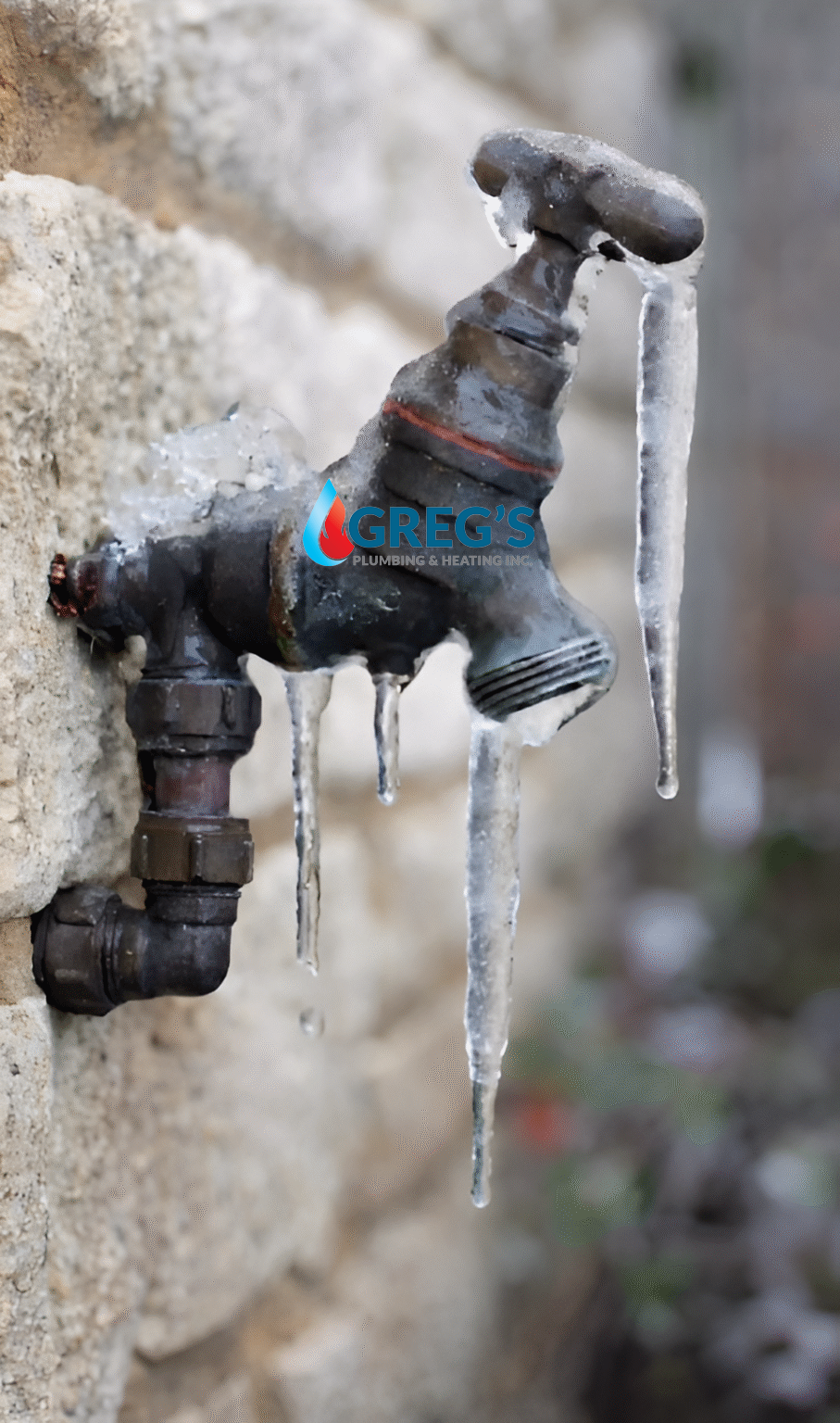 Warm exposed sections gently with a hair dryer or safe portable heater