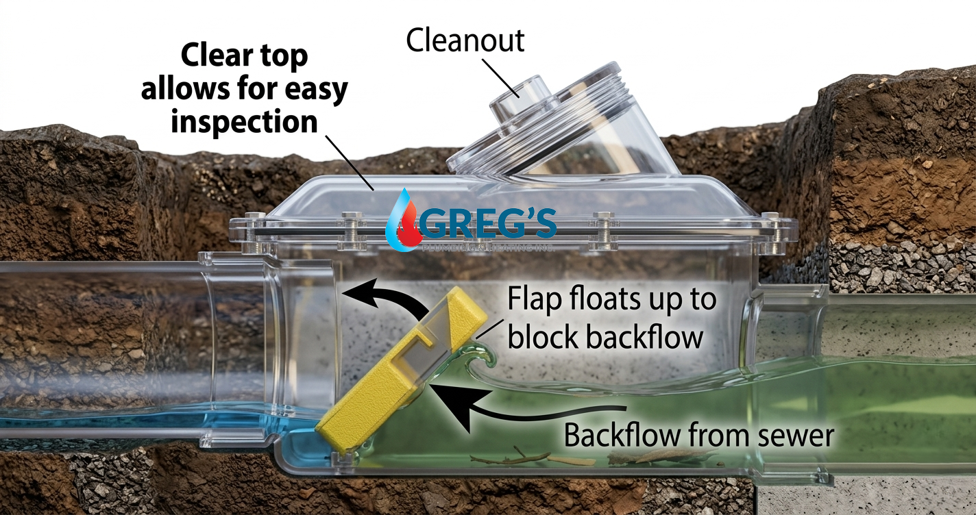 illustration of how water valve works