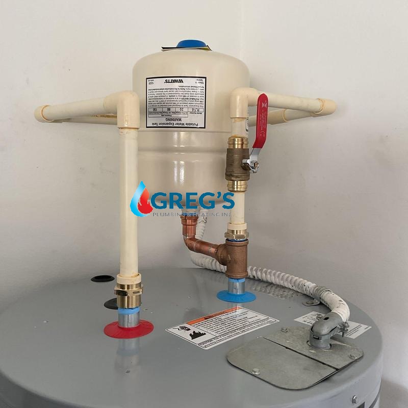 Start with the cold water shutoff above the tank