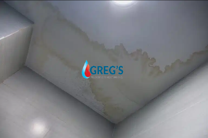 Sometimes the stain on the ceiling, damp cabinet floor