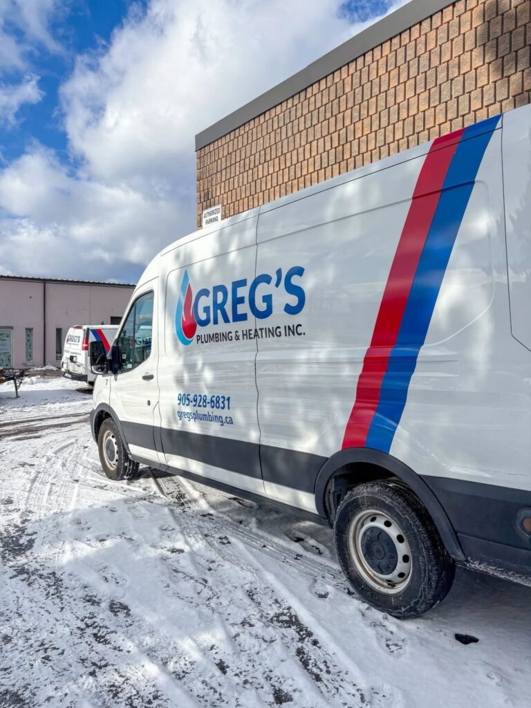 greg's plumbing repairs van